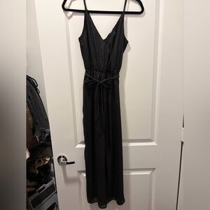 H&M Black Shimmery Jumpsuit